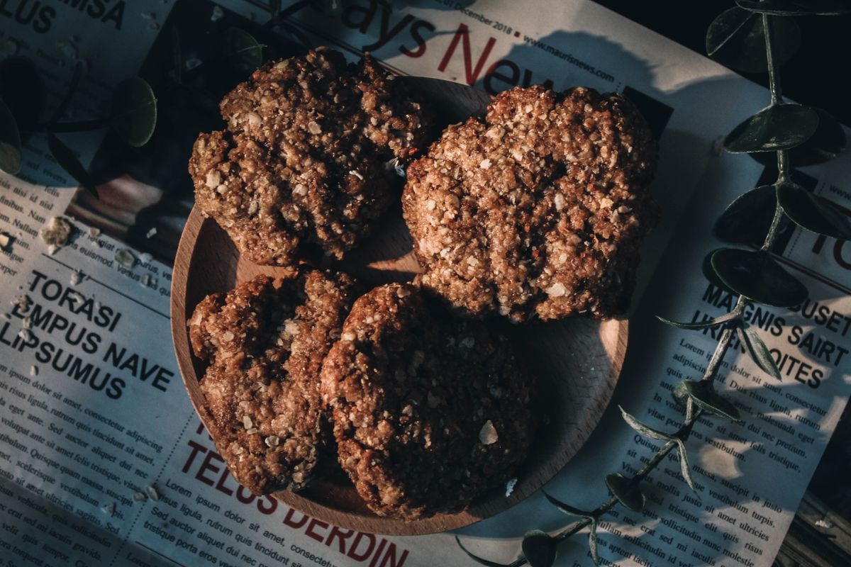 Granola mini cookies