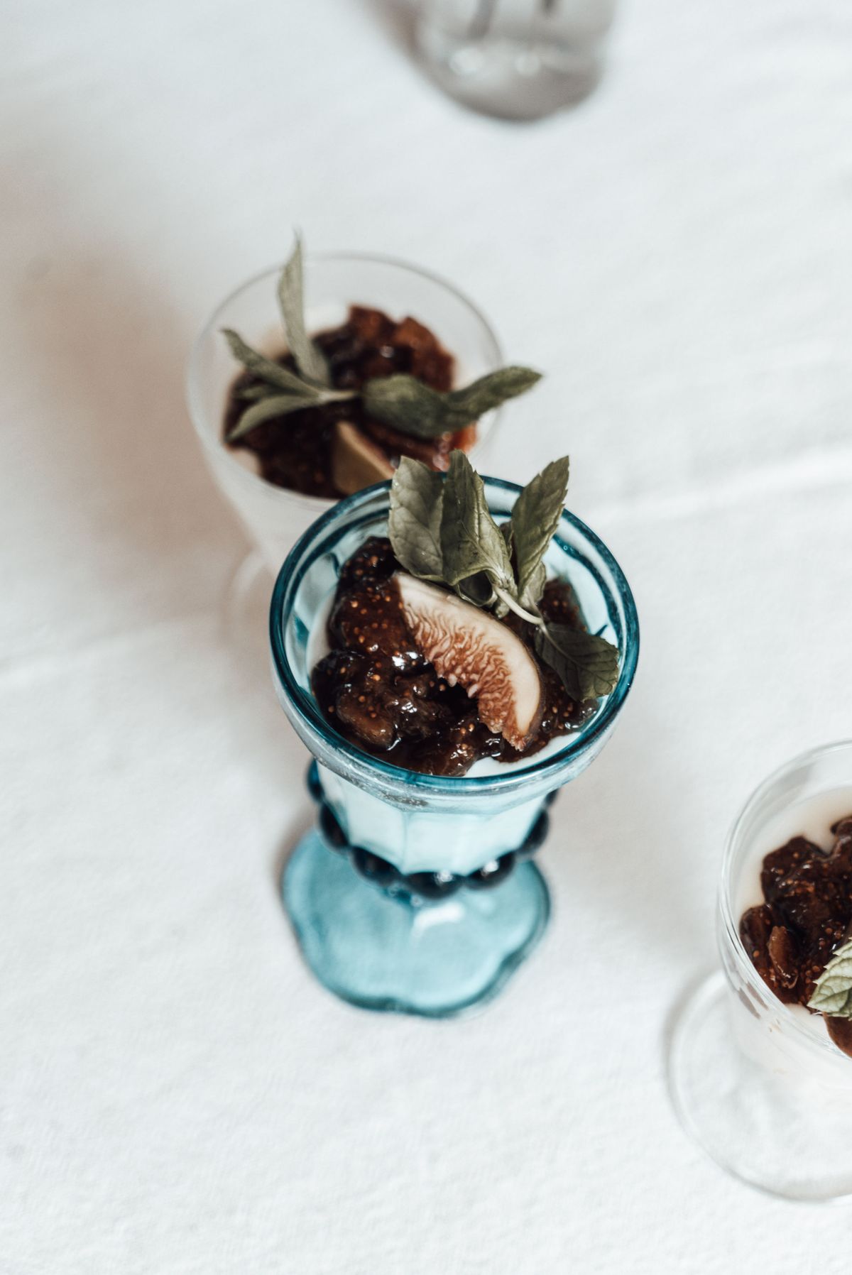 Greek yogurt panna cotta